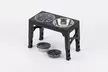 Skylos Raised Adjustable Dog Food Water Bowl Feeder - Second Medium