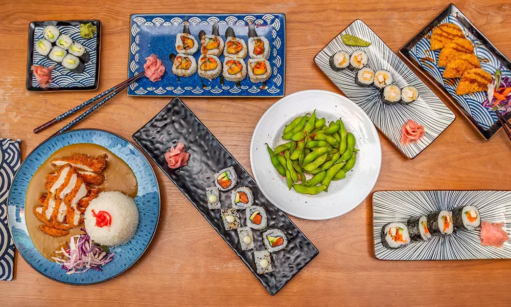 Tasty 2-Course Japanese Meal & Drinks for 2 or 4 to Share