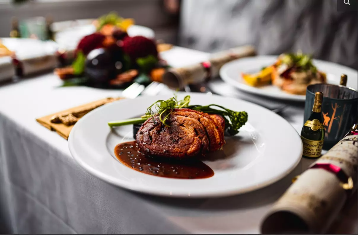 Two-Course Meal w/ Wine at Ostler Restaurant at the Borough Arms Hotel