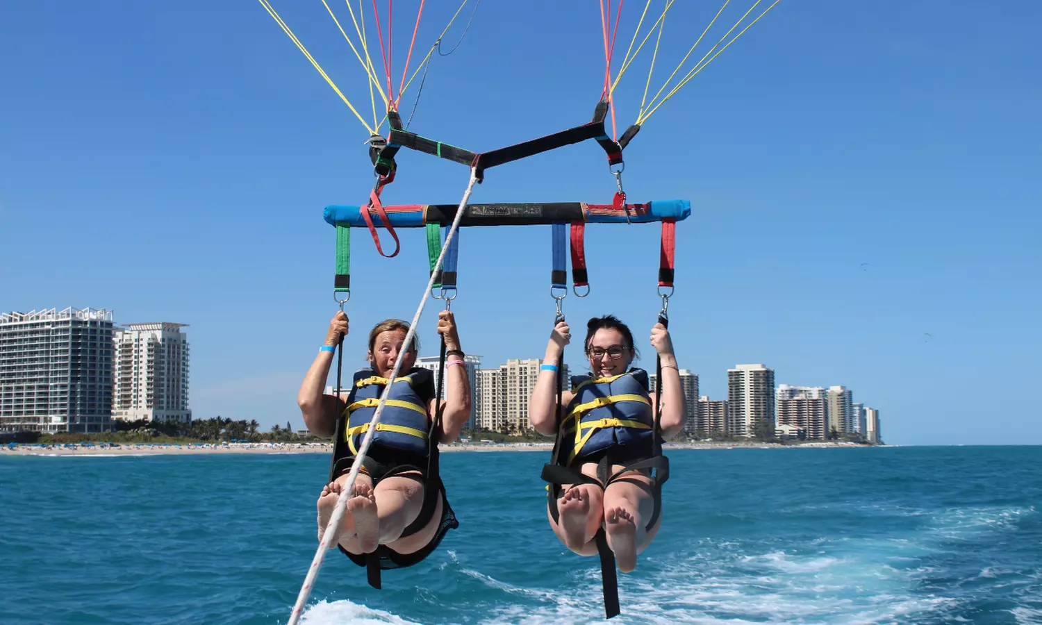 Enjoy & Explore 90-Minute of Parasailing For Two or Four 