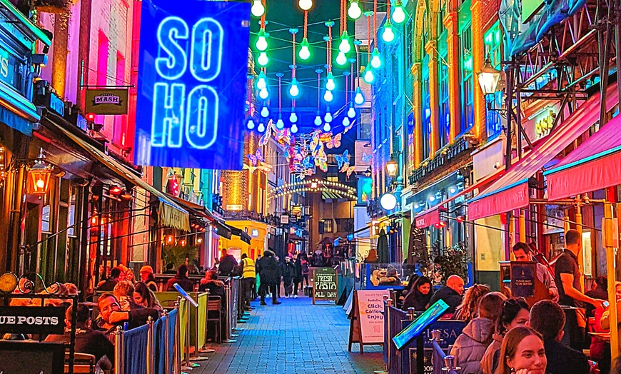 Image 1: Friday Dark Comedy Show Soho inc. Paella & Drinks with Valid Ticket