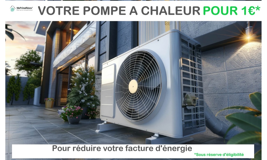 Image 1: Pompe à chaleur à 1 €*