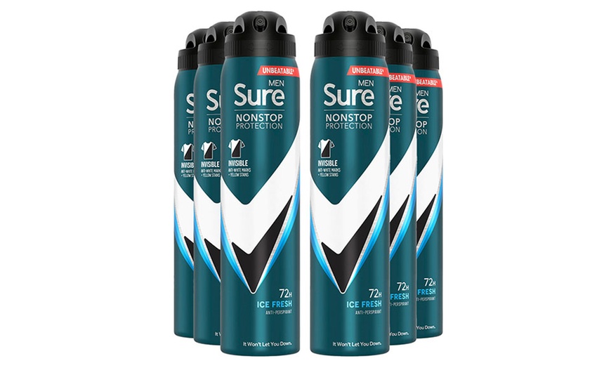 Image 11: Three or Six Sure Men's Antiperspirant Deodorants 250ml