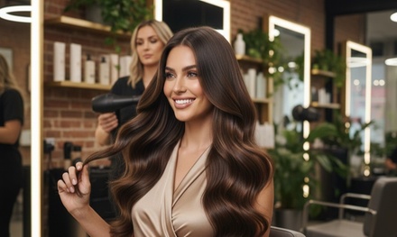 Wash, Cut and blow-dry with a conditioning treatment - Lashes & Locks