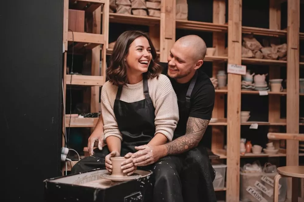 2-Hour Pottery with Optional Painting Class for 1, 2, 3 or 4 People