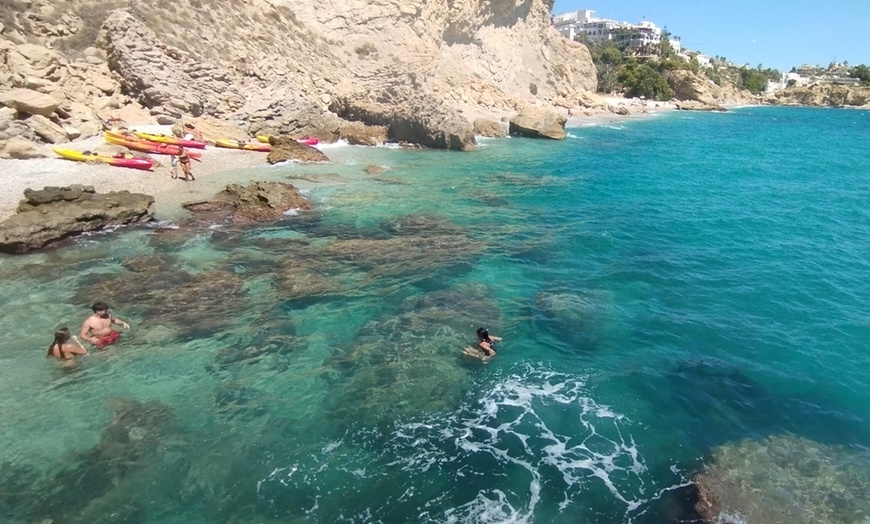 Image 12: Ruta en kayak y snorquel en las calas de Villajoyosa para 1, 2, 4 u 8