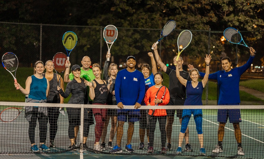 Image 1: Tennis Lessons for One or Two Adult at Grant Park
