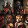 Image 2: Custom Royal Pet Portrait: Renaissance Digital File