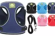 All-Weather Mesh Step-In Dog Harness and Leash Set – Breathable, No-Pull, Adjustable Pet Vest for Small Dogs - Second Medium