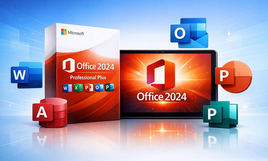 Image 2: Microsoft Office 2024 Professional Plus Lifetime - Save 73%