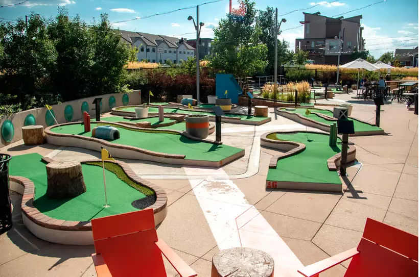 Mini Golf Adventure at Flyteco Tower - Denver