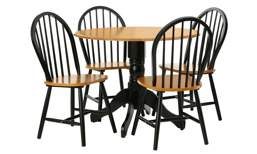 Image 3: Four Vermont Boston Chairs