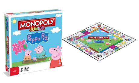 Monopoly Junior édition Peppa Pig version anglaise