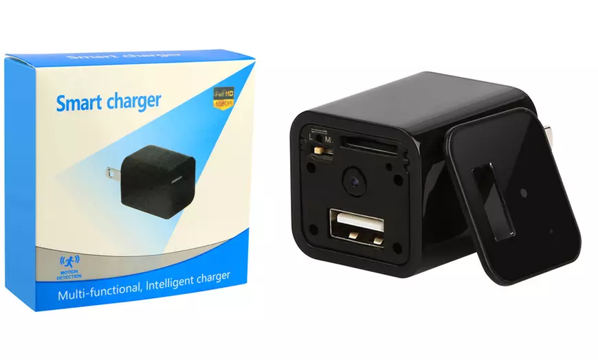 Fashion wall charger spy camera