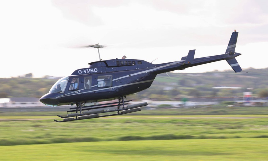 Image 6: Helicopter Flight with Bubbly