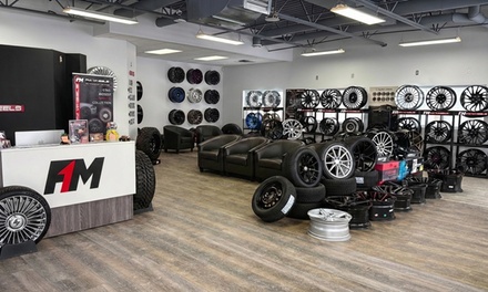 Tire Swap (Tires on Rims): Install Winter/Summer Tires with existing rims - FM Wheels Kitchener