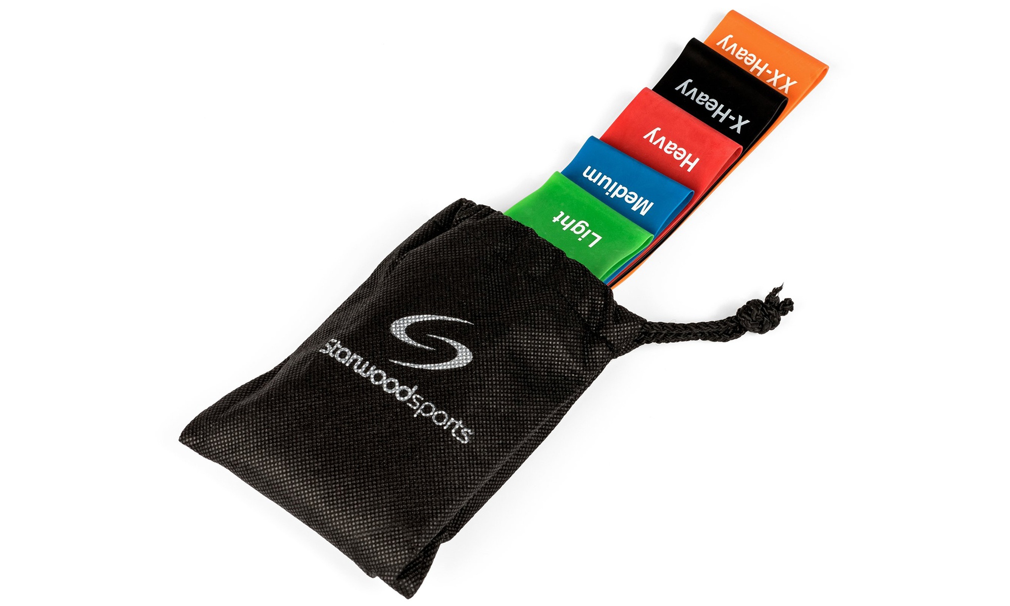 Set di 5 fasce elastiche Generise Gym