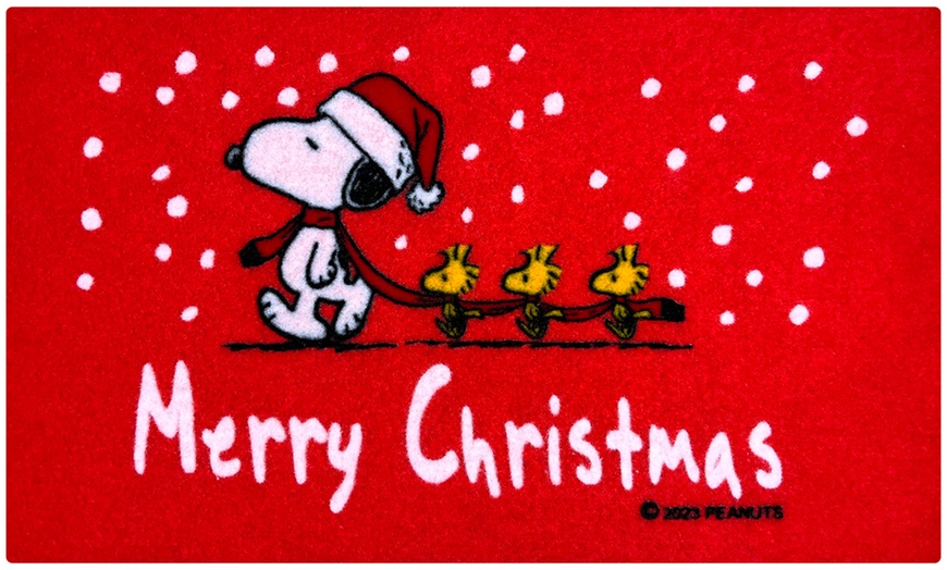Image 3: 1 ou 2 paillassons de Noël inspiré de Snoopy