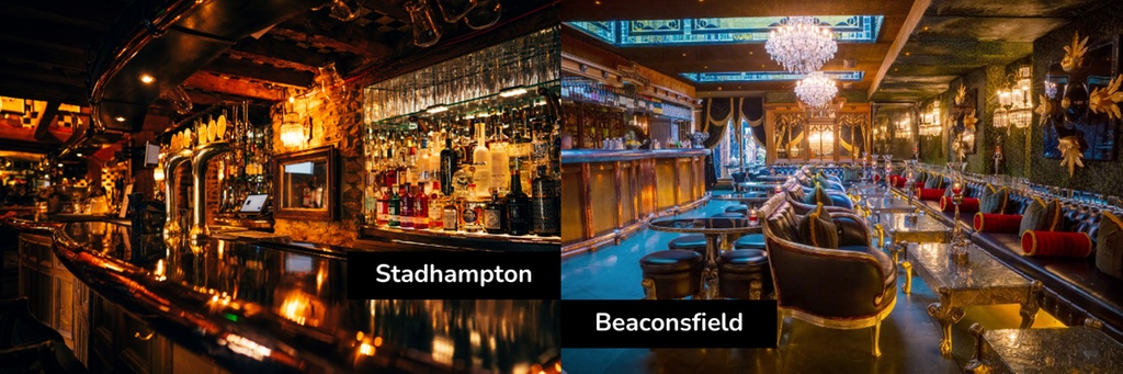 cocktails at the crazy bear