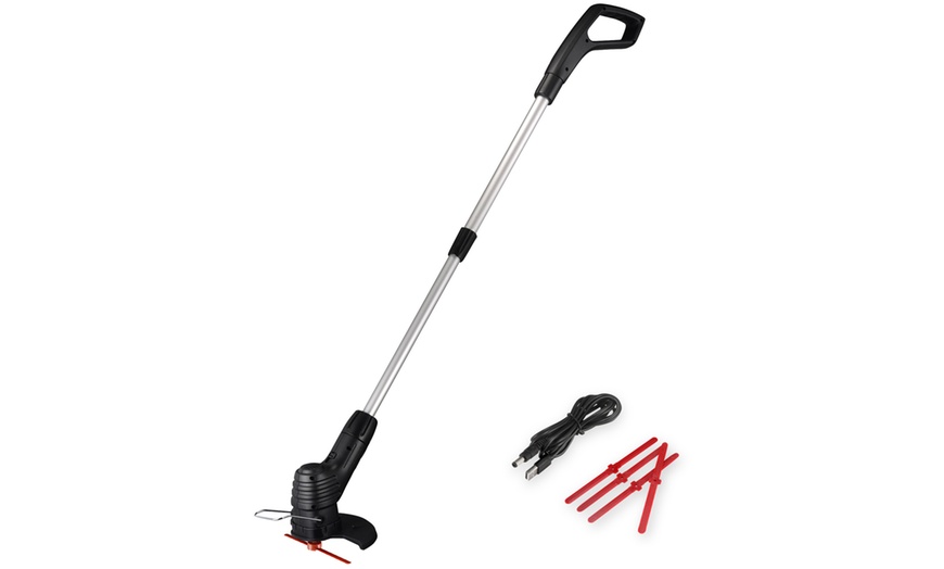 Image 2: Electric Handheld Cordless Mini Trimmer