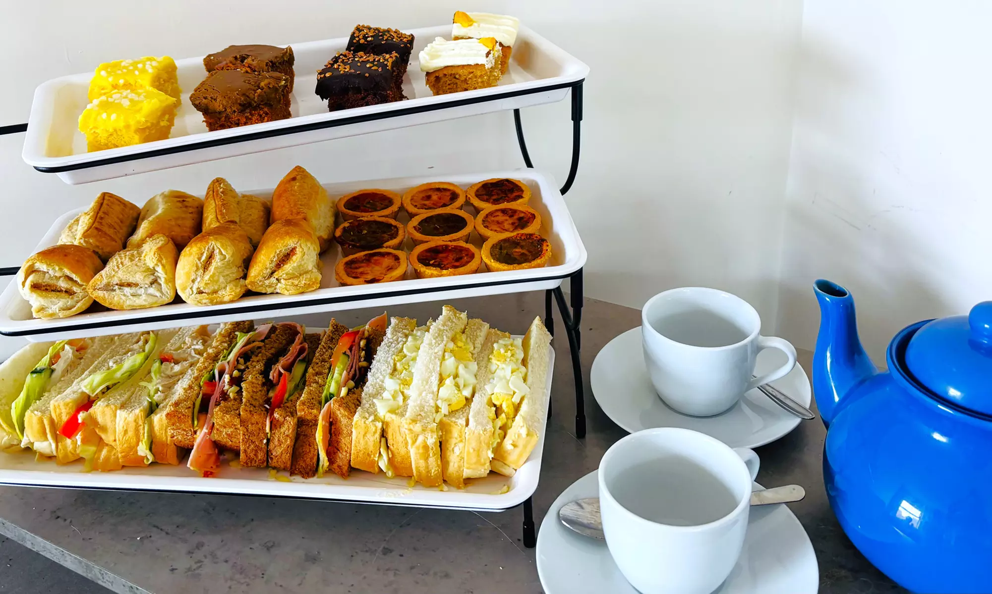 Classic and Freshly Made Afternoon Tea for One, Two, or Four People