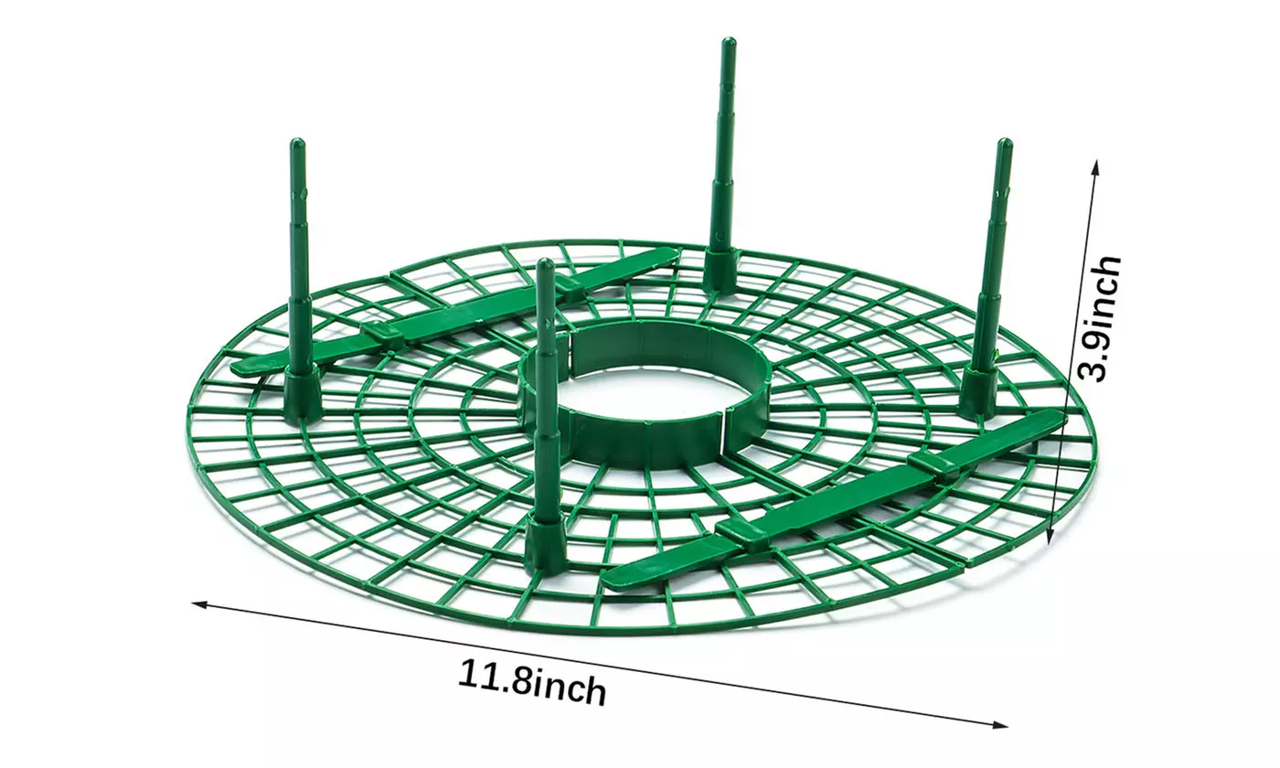 Strawberry Stand Frame Holder Balcony Planting Rack Fruit Support Adjustable
