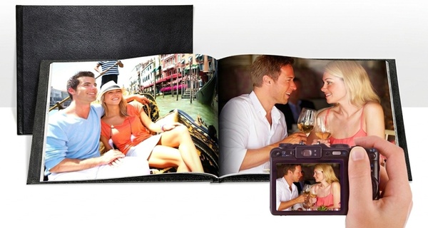 1, 2 o 3 fotolibri personalizzati A4 o A5 Printerpix