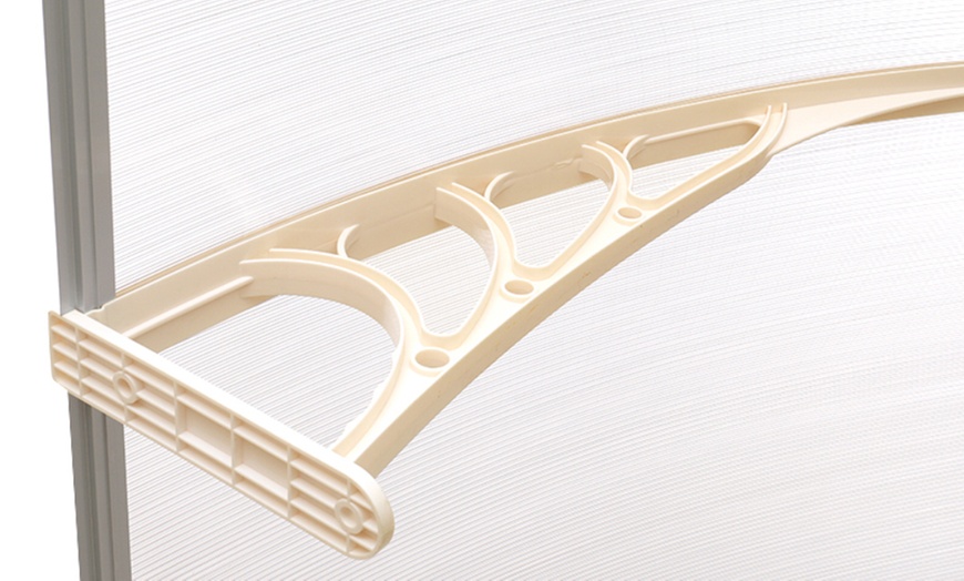 Image 10: All-Weather Plastic Convex Canopy
