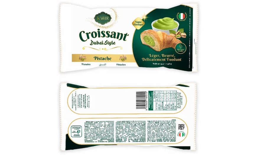 Image 4: Lot de croissants de 45 g fourrés style Dubaï