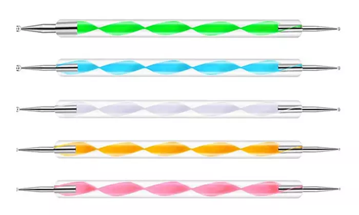 1x oder 2x 44-teiliges Nagel-Design-Set