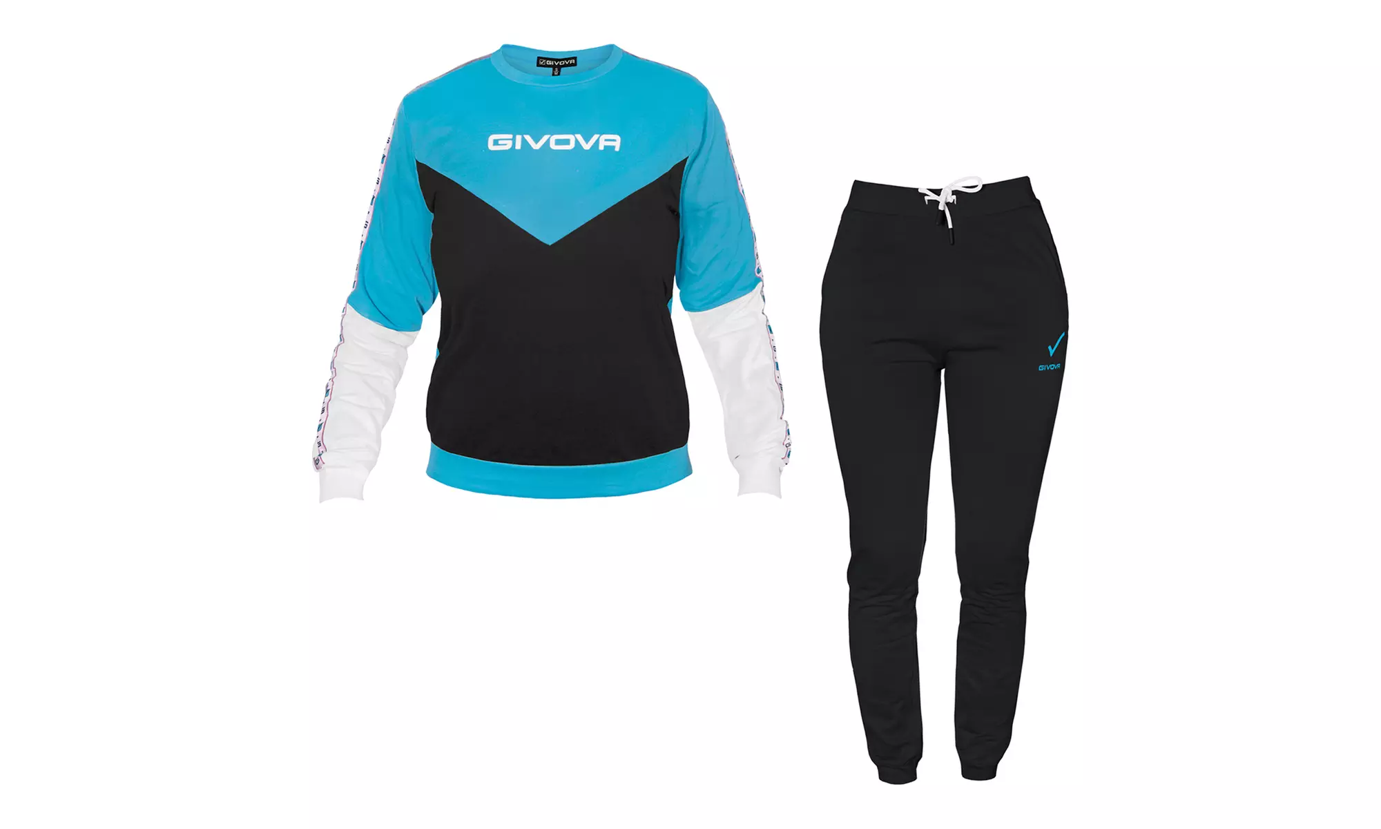 Tuta Givova da donna in 100% cotone