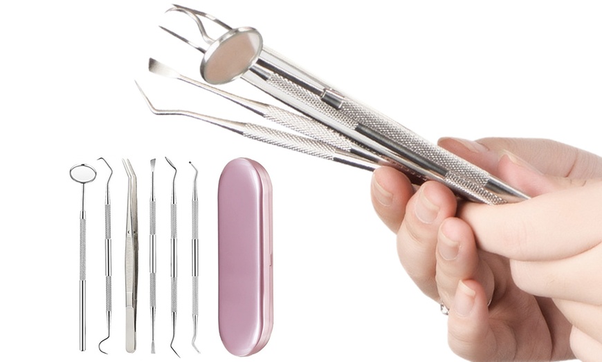 Image 5: 6Pcs Professional Dental Tool Kit