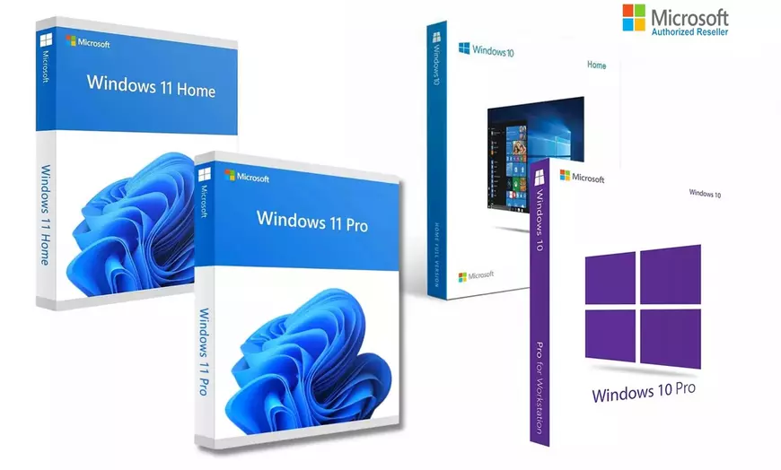 Image 1: Microsoft Windows 10 & 11 Home (Up to 58% Off)