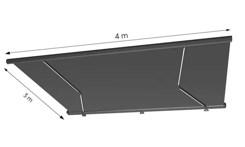 Store banne motorisé LED Kocoon "Oitis"