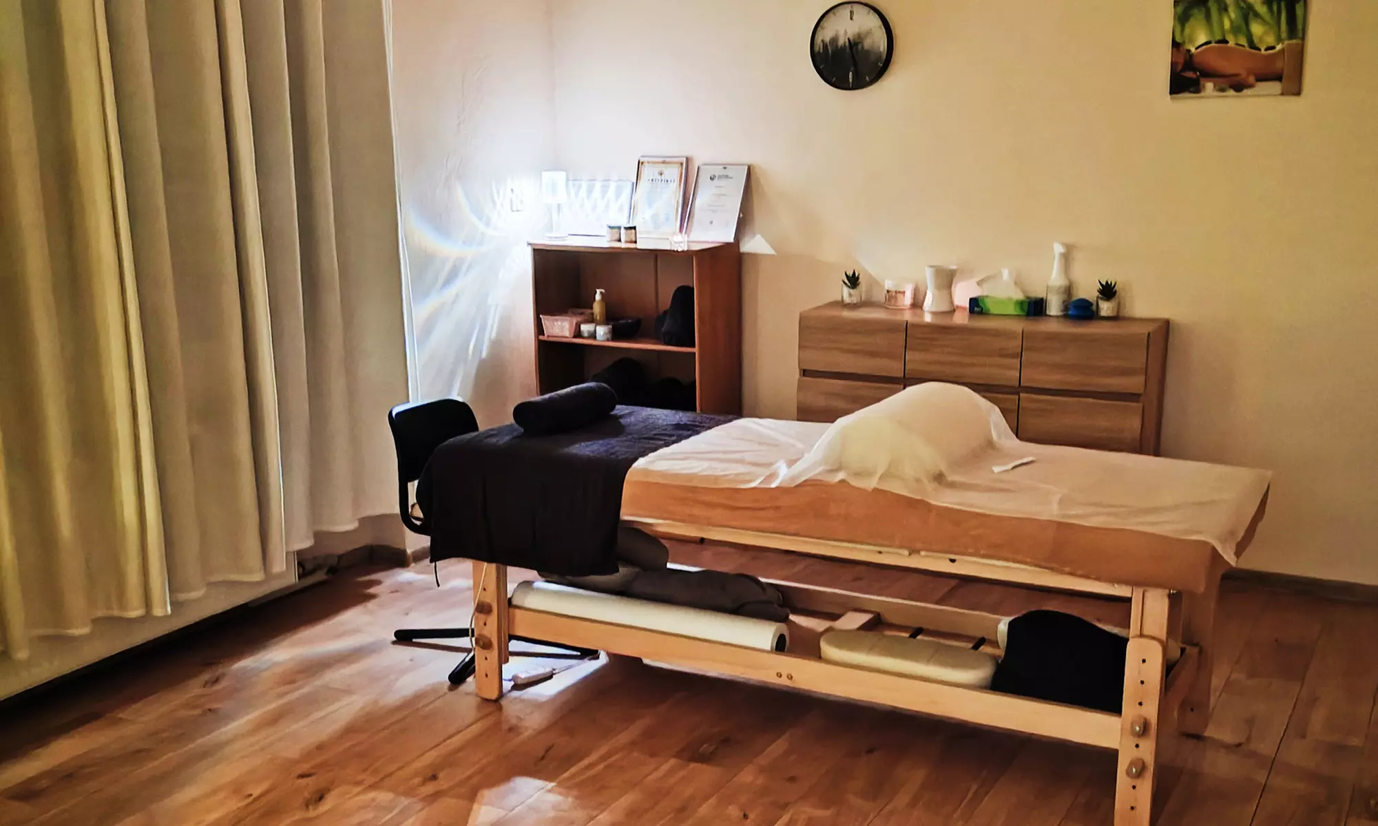Masaże do wyboru: masaż klasyczny, relaksacyjny lub leczniczy