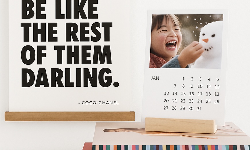 Image 10: Create a Custom Desktop or Wall Calendar | Photo Memories All Year