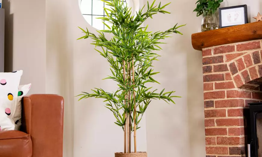 Image 2: Artificial Plants and Trees - Bamboo, Ficus, Olive and Palm