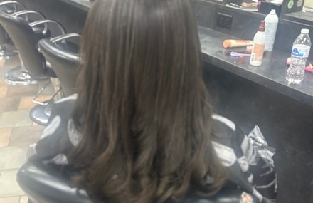 Silk Press with Wash and Blow Dry – 1 Session (Tues, Thurs, or Sat) - Marnyas