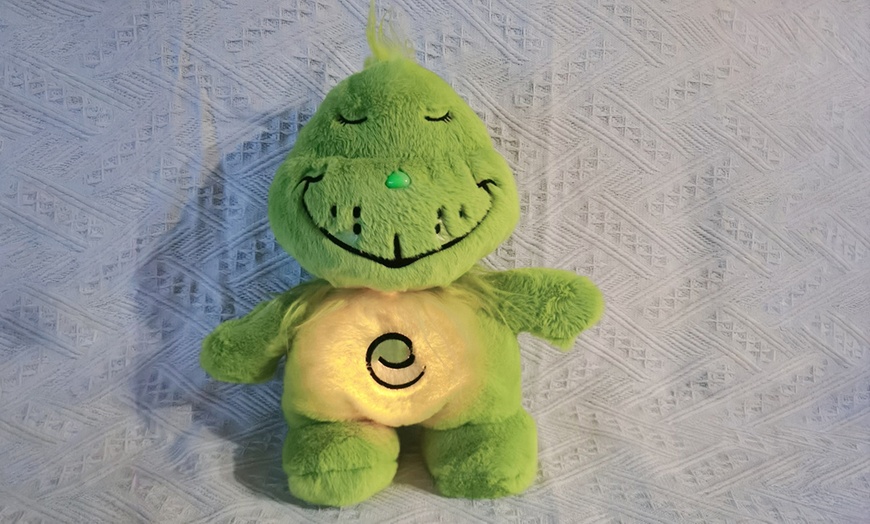 Image 4: Grinch-Inspired Breathing Plush Toy with Glowing and Breathing Effects