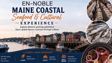 EARLY BIRD LIMITED TIME OFFER - 2hr Portland Fish Exchange Tour & Seafood Tasting for Two (Mon, Wed, or Thurs Only) - EN NOBLE