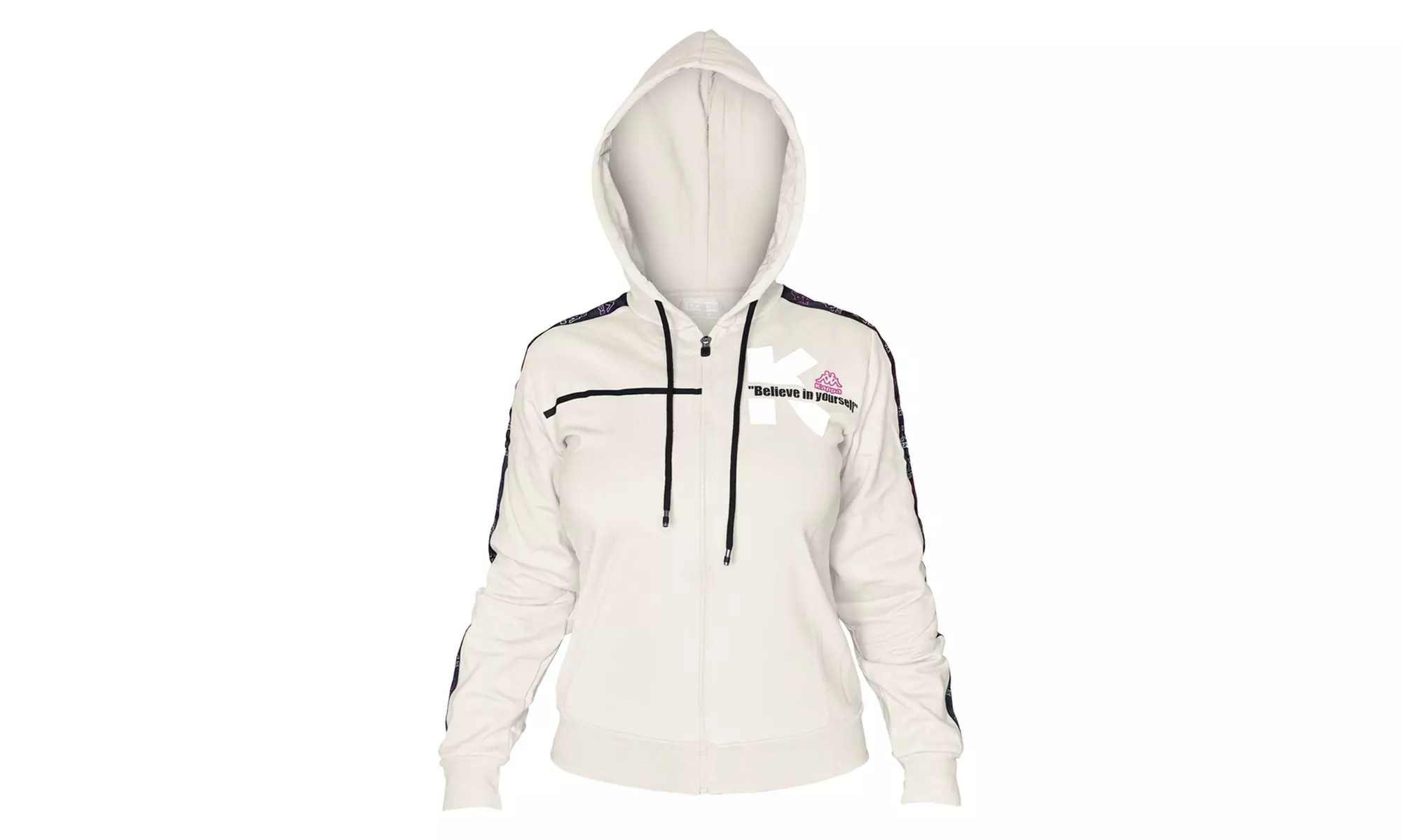 Felpa da donna Kappa in cotone felpato