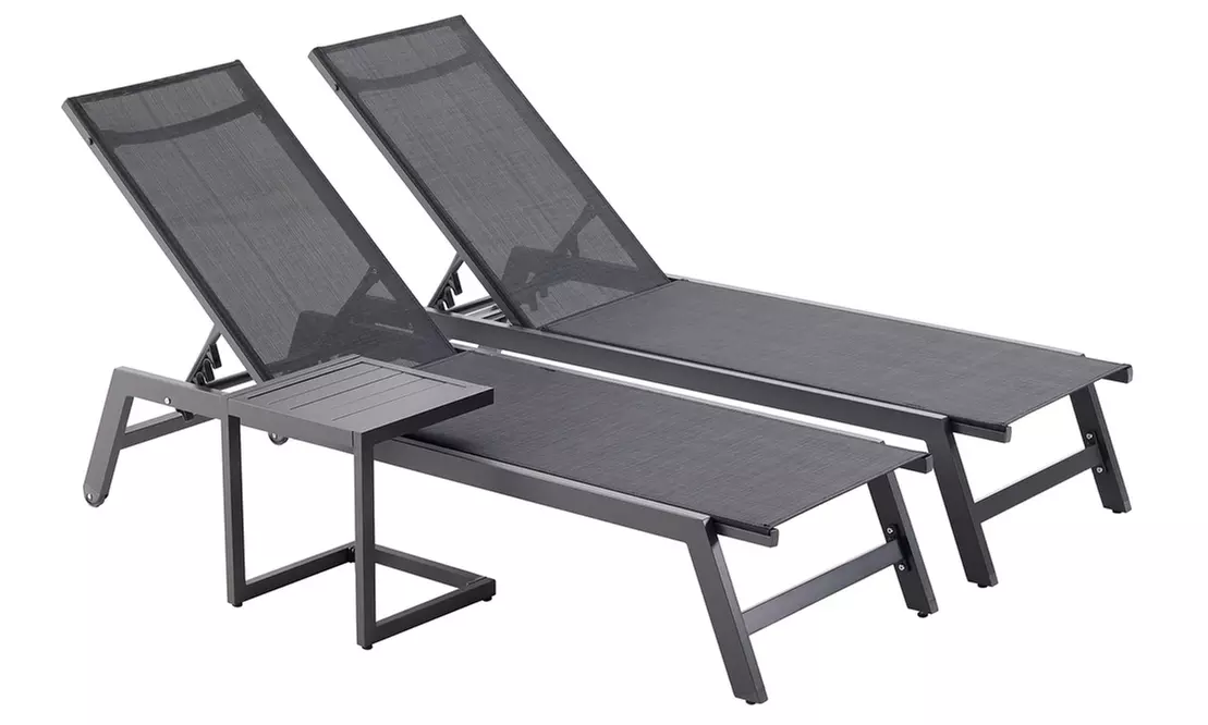 Lot de 2 transats Côté Lounge