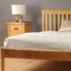 Image 2: Medina Wooden Bed Frame with Optional Mattress