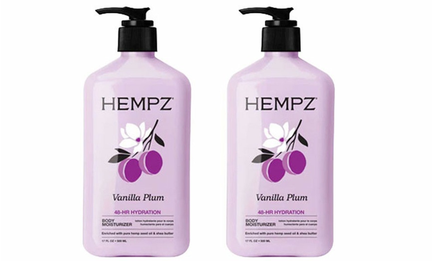 Image 34: Hempz Herbal Body Moisturizer Lotion 17oz each (2 or 3 Pack) 