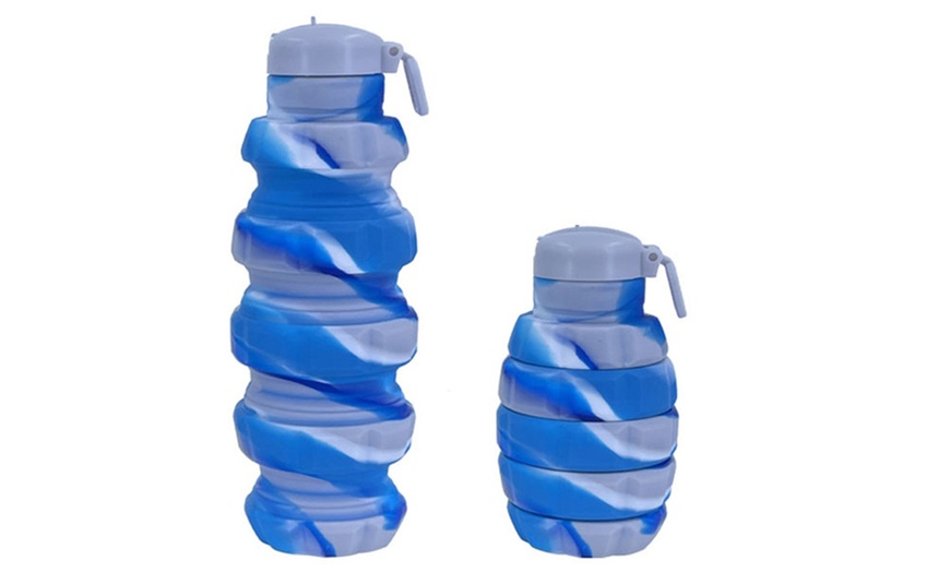 Image 2: Collapsible Hand Grenade Water Bottle 500ml