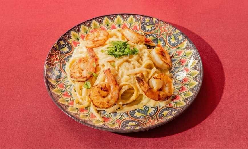 Image 3: Italian Dining Credit Handmade Pasta Risotto Seafood Options