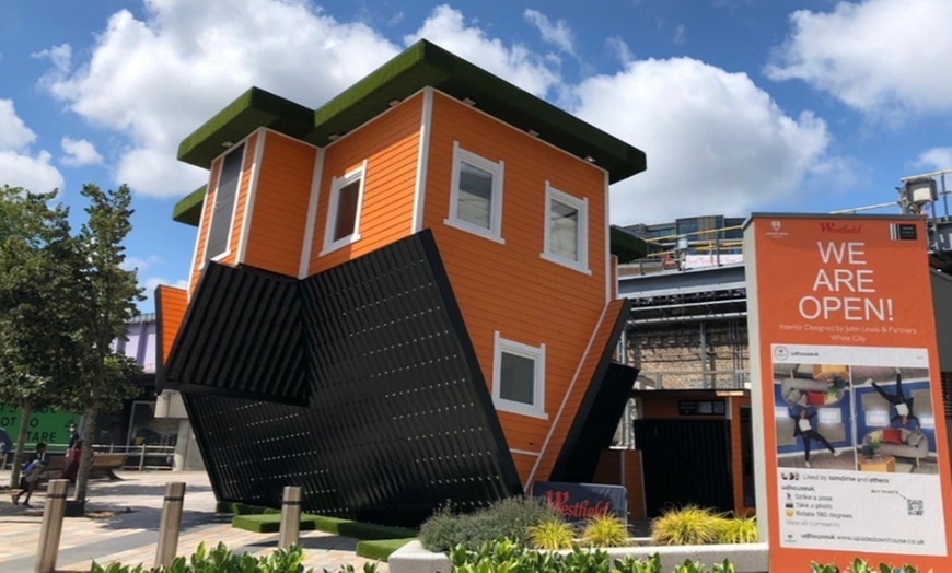 Image 2: Family Fun Awaits: Entry to Upside Down House - 6 Locations!