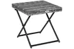 Outsunny Foldable Rattan-Effect Table - Image 5