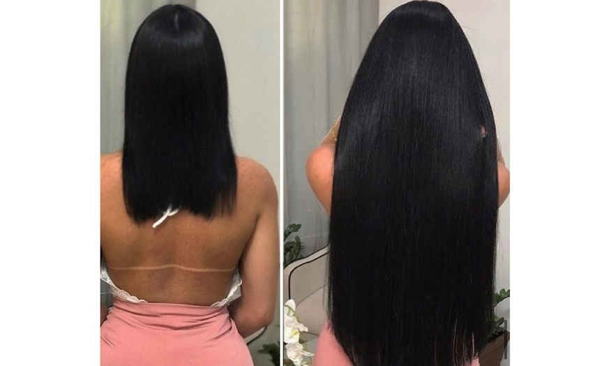 Image 2: Half or Full Russian Tape Extensions with Style Cut & Blend Included