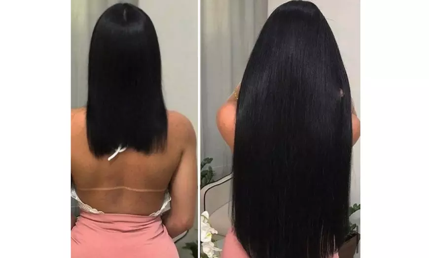 Image 2: Half or Full Russian Tape Extensions with Style Cut & Blend Included